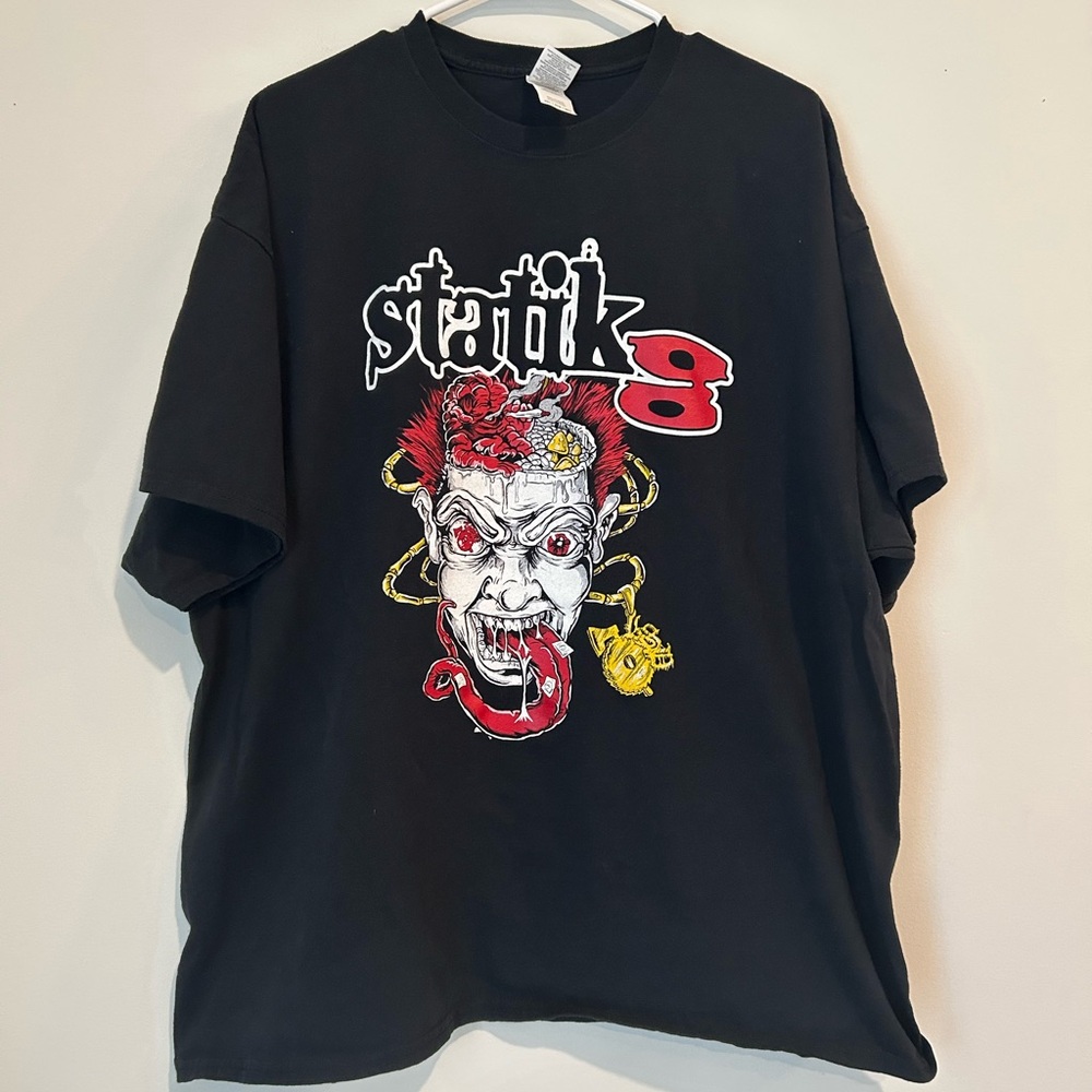 Statik G XXL Black T-shirt